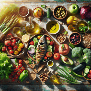 Illustration for: The Mediterranean Diet: Secrets to a Longer Life and Healthier Eating