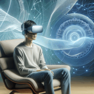 Illustration for: Virtual Reality in Mental Health