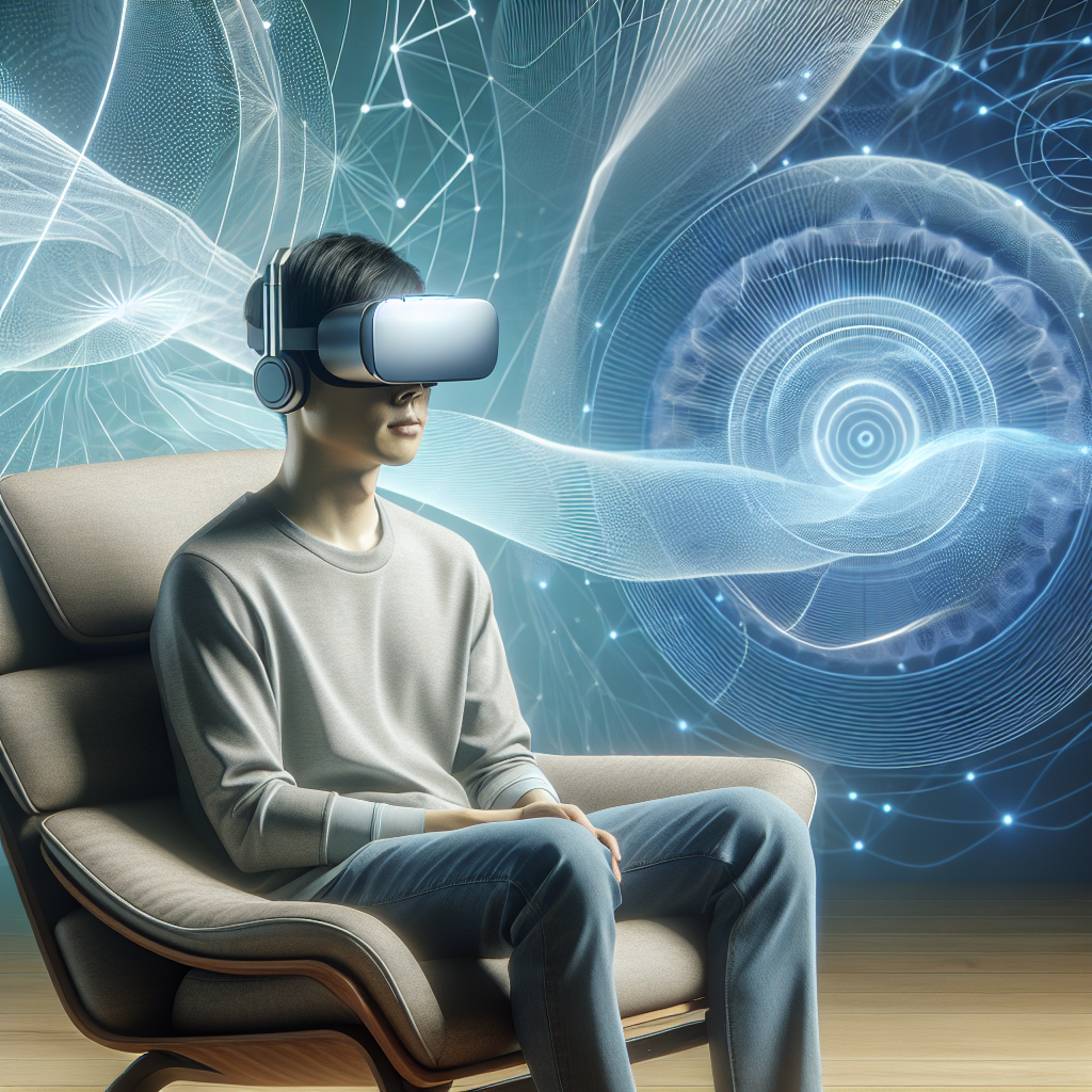 Illustration for: Virtual Reality in Mental Health