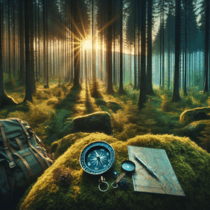 Illustration for: what to do if you get lost in the woods