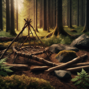 Illustration for: primitive trapping techniques