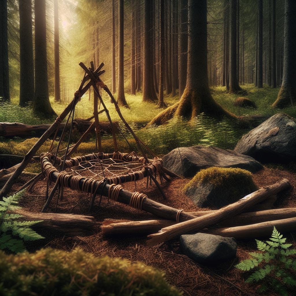 Illustration for: primitive trapping techniques