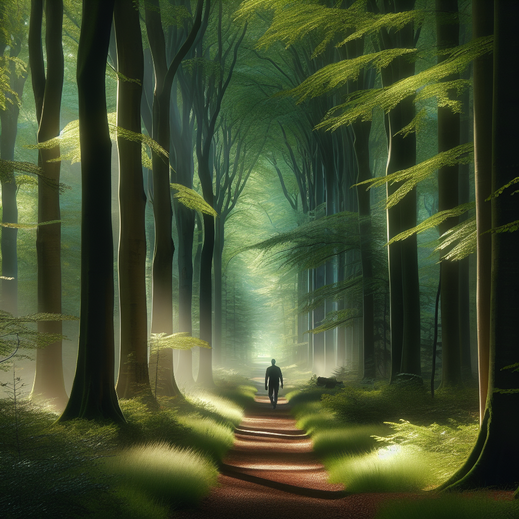 Illustration for: Why Forest Bathing Is Being Taken Seriously by Therapists