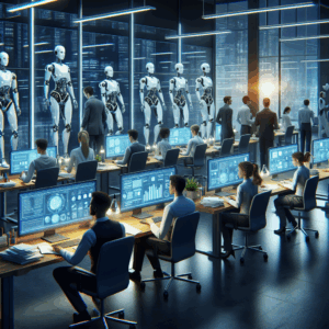 Illustration for: The CEOs Have Spoken: AI Is Coming for White-Collar Jobs