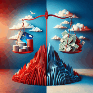 Illustration for: pay off debt or save money