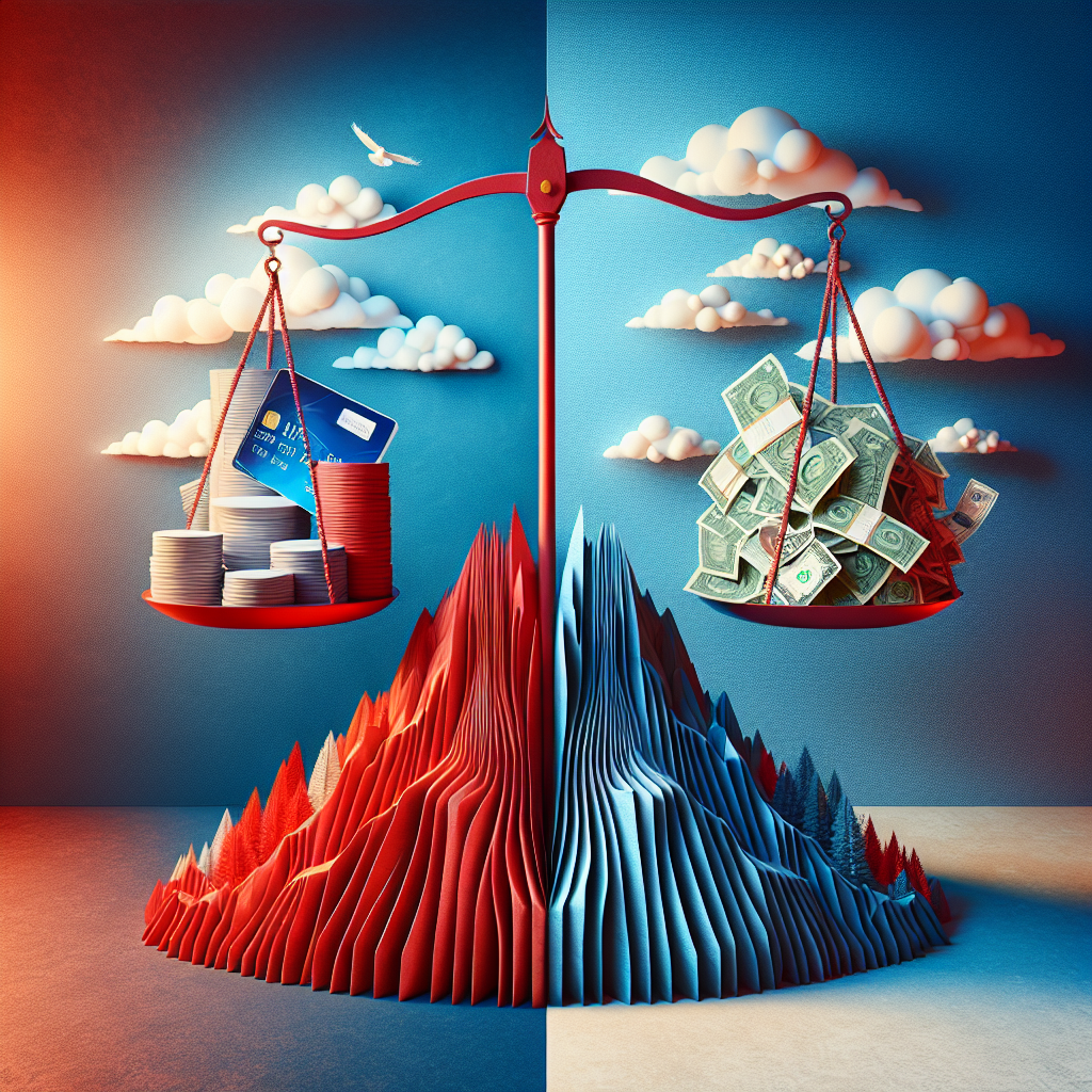 Illustration for: pay off debt or save money