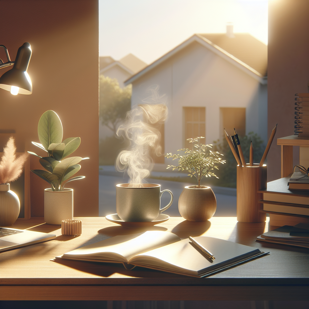 Illustration for: simple home habits improve focus