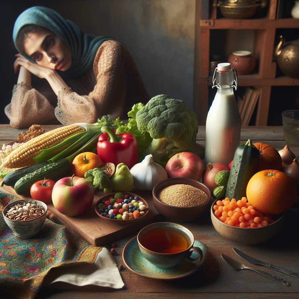 Illustration for: food sensitivities and fatigue