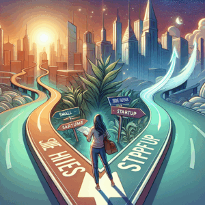 Illustration for: Side Hustle to Startup