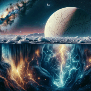 Illustration for: Europa's ocean might not be what we thought