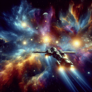 Illustration for: speed of galactic travel