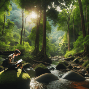 Illustration for: why being in nature helps creativity