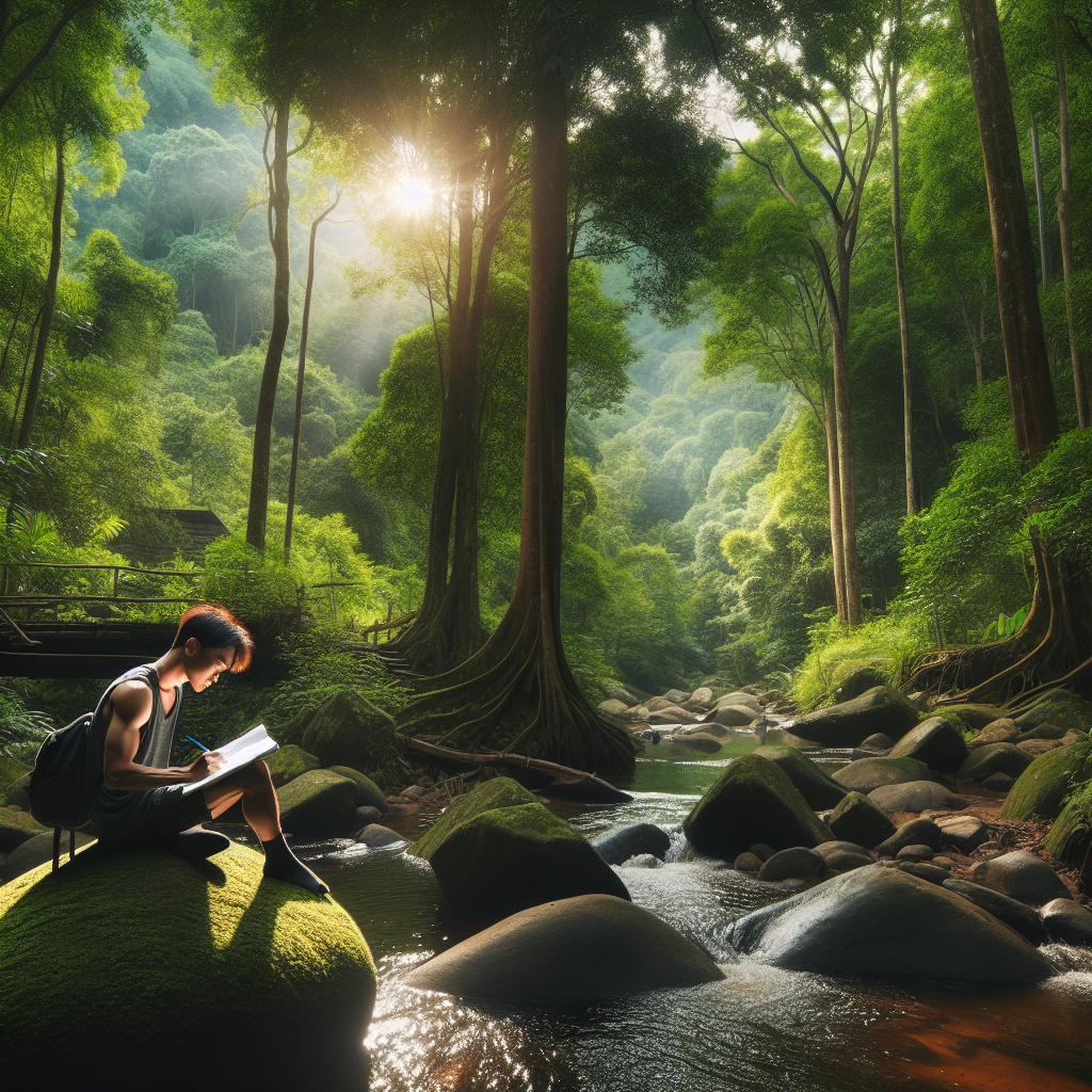 Illustration for: why being in nature helps creativity