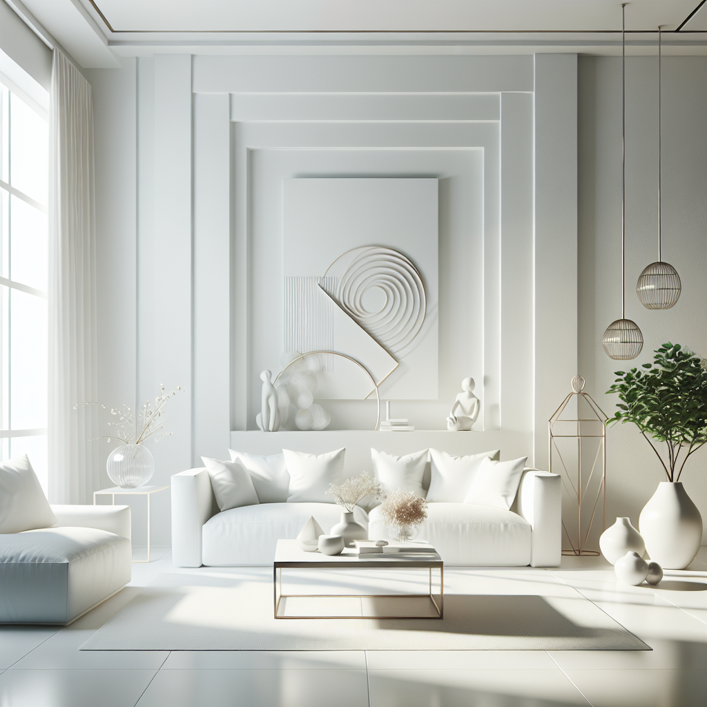 Illustration for: minimalism as a lifestyle status symbol