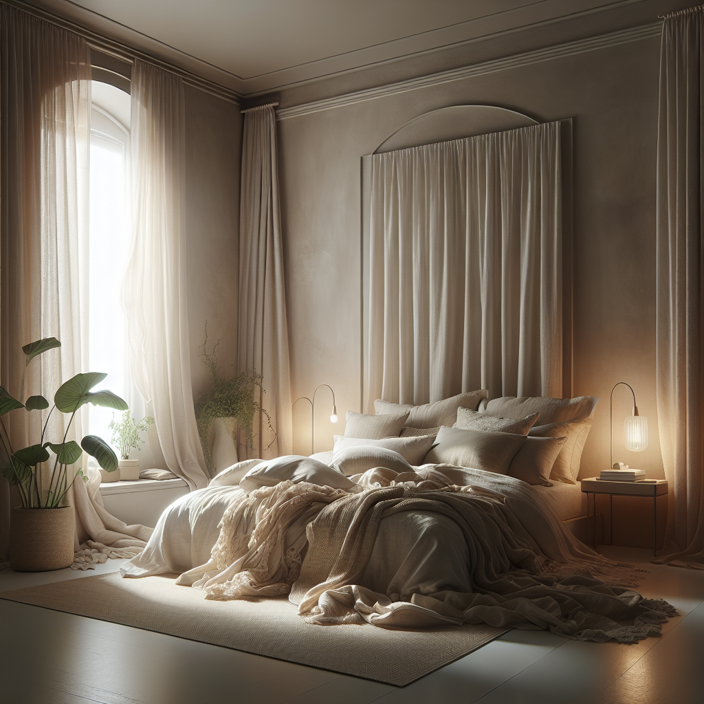 Illustration for: design your home for better sleep quality