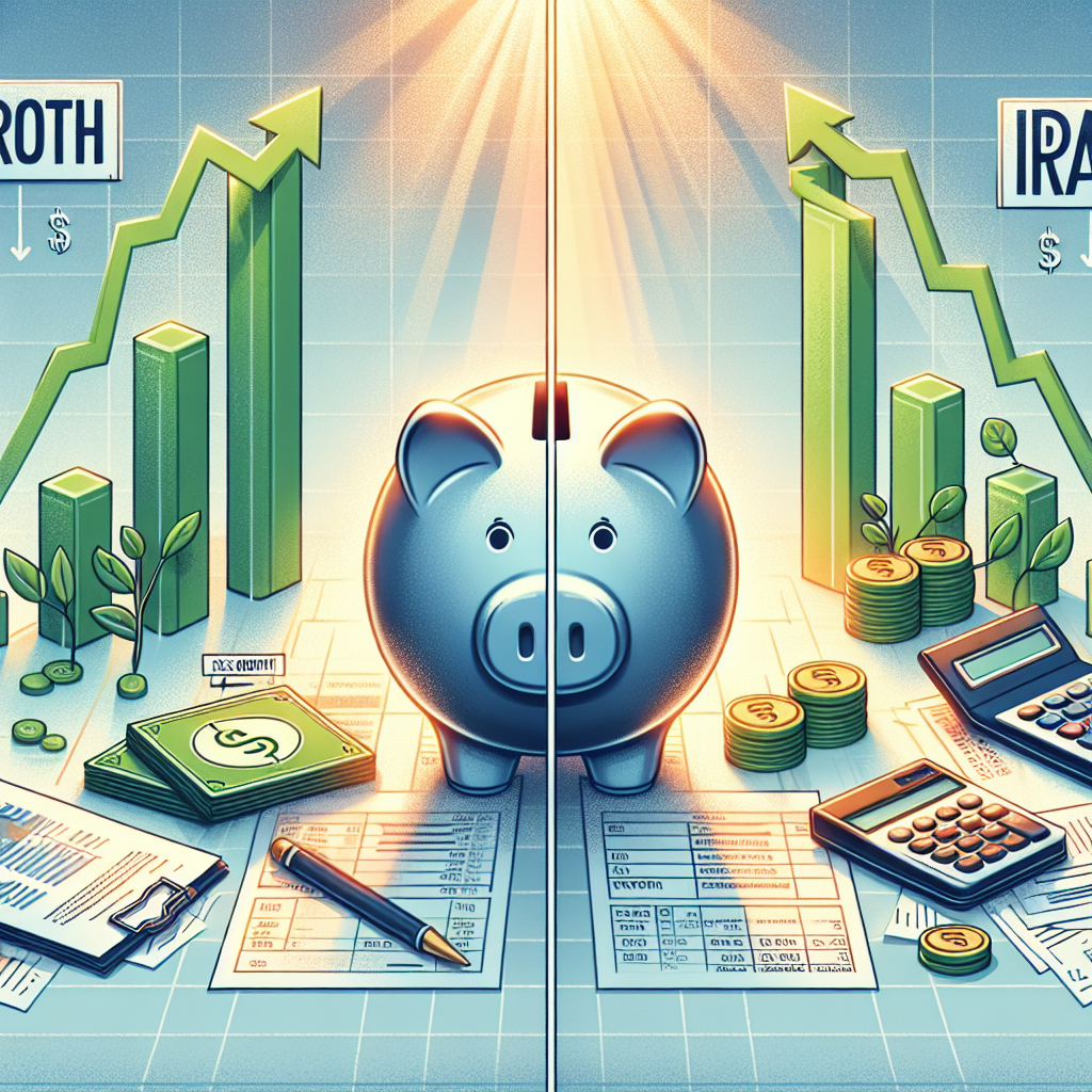 Illustration for: Roth IRA vs traditional IRA