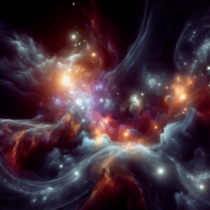 Illustration for: why we're still confused about dark energy