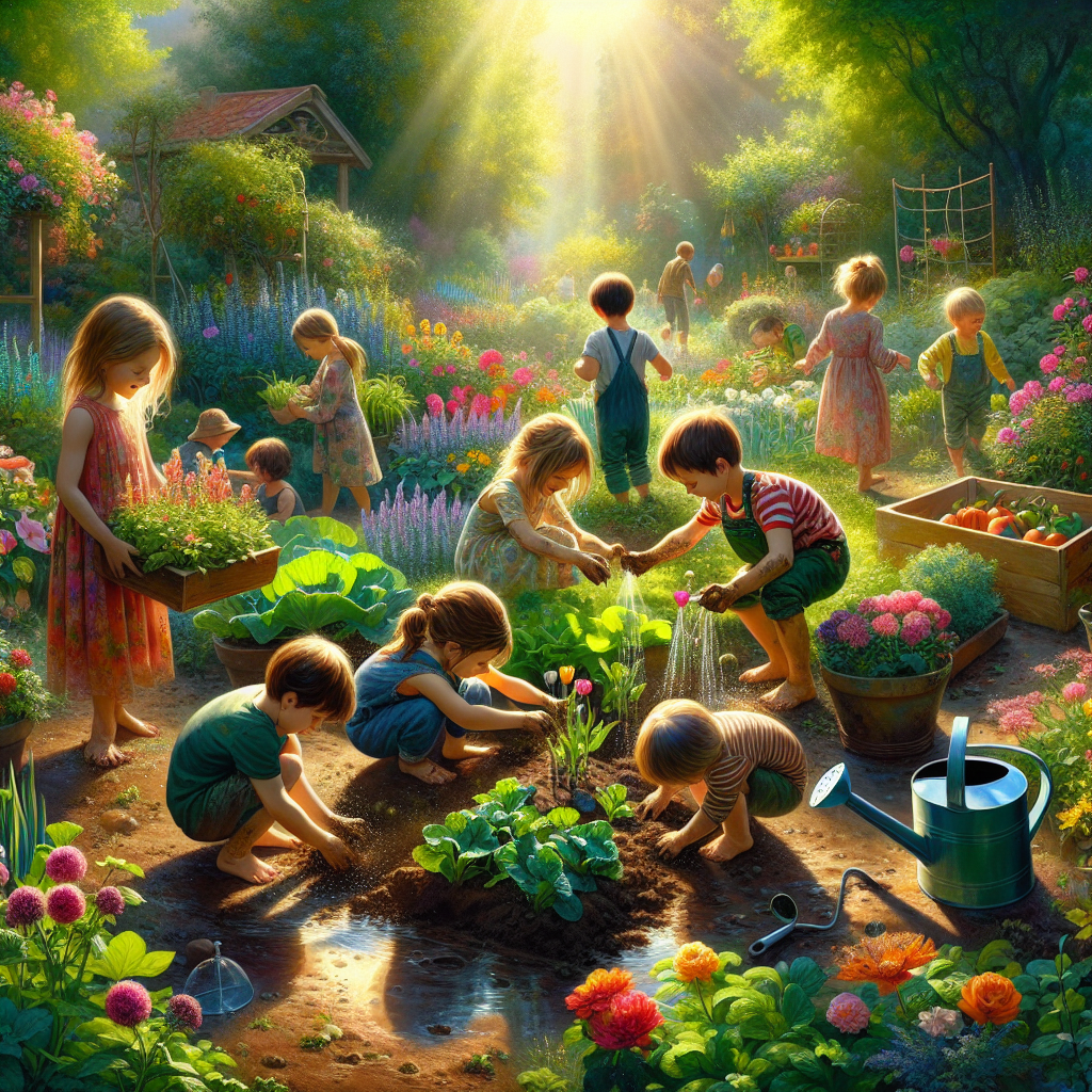 Illustration for: joy of getting dirty