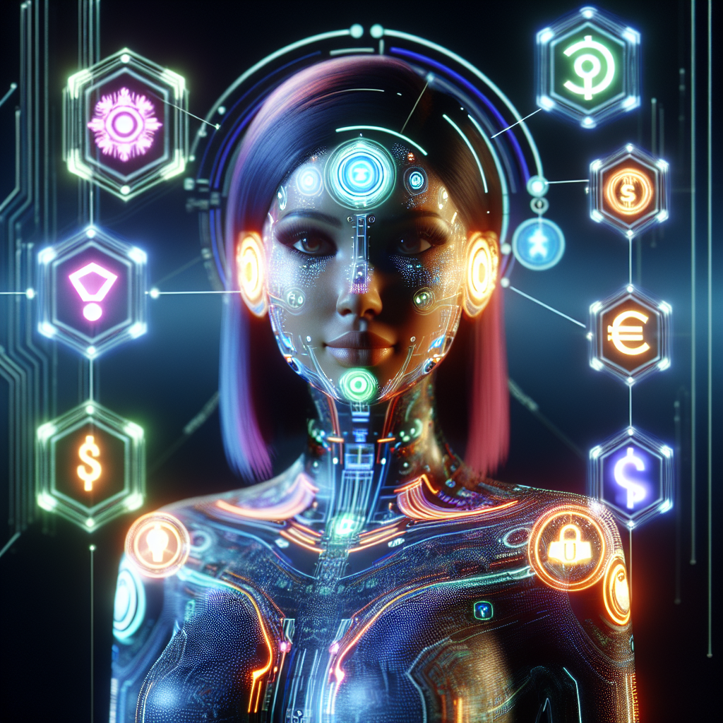 Illustration for: AI-generated influencers monetized