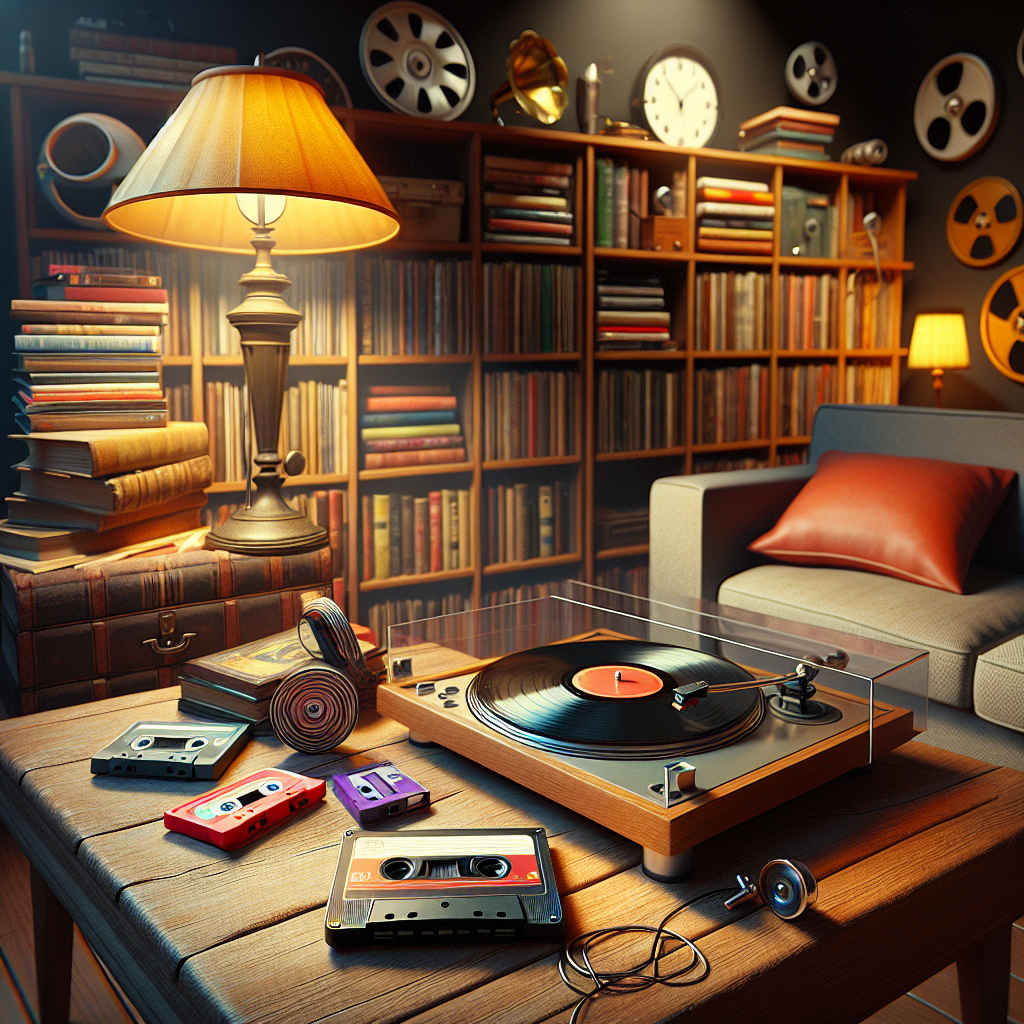 Illustration for: why physical media is back in fashion