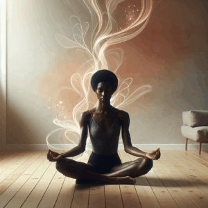 Illustration for: Easing Racing Thoughts with Breathwork