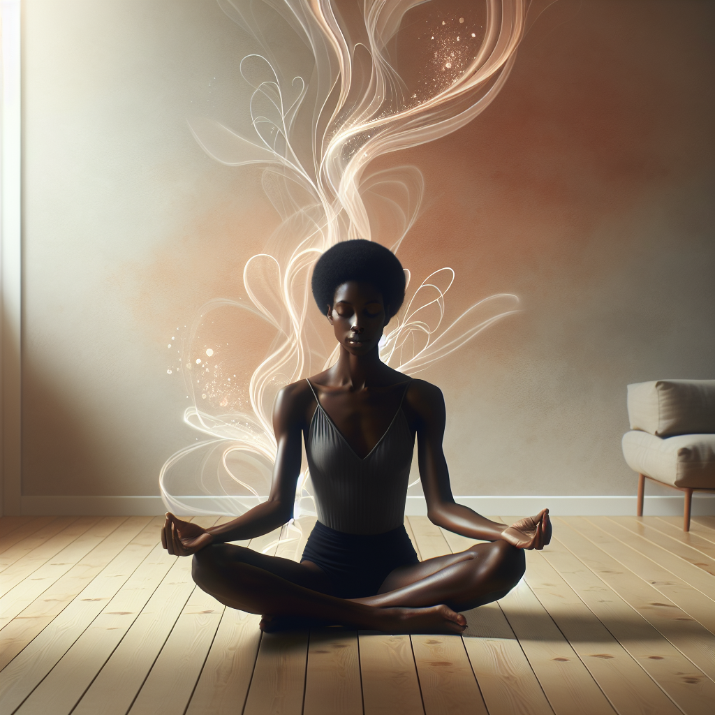 Illustration for: Easing Racing Thoughts with Breathwork