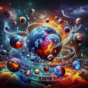 Illustration for: musical universe building