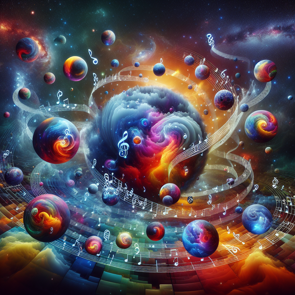 Illustration for: musical universe building