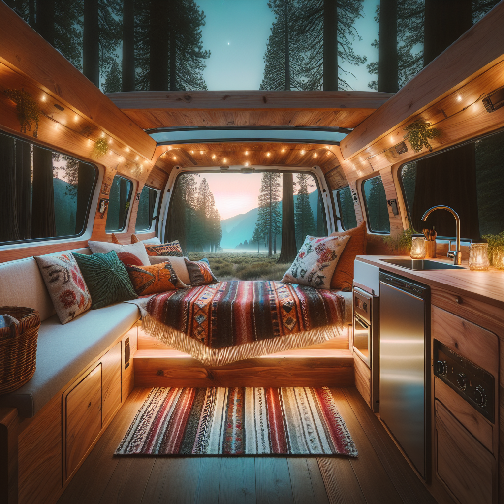 Illustration for: living in converted vans