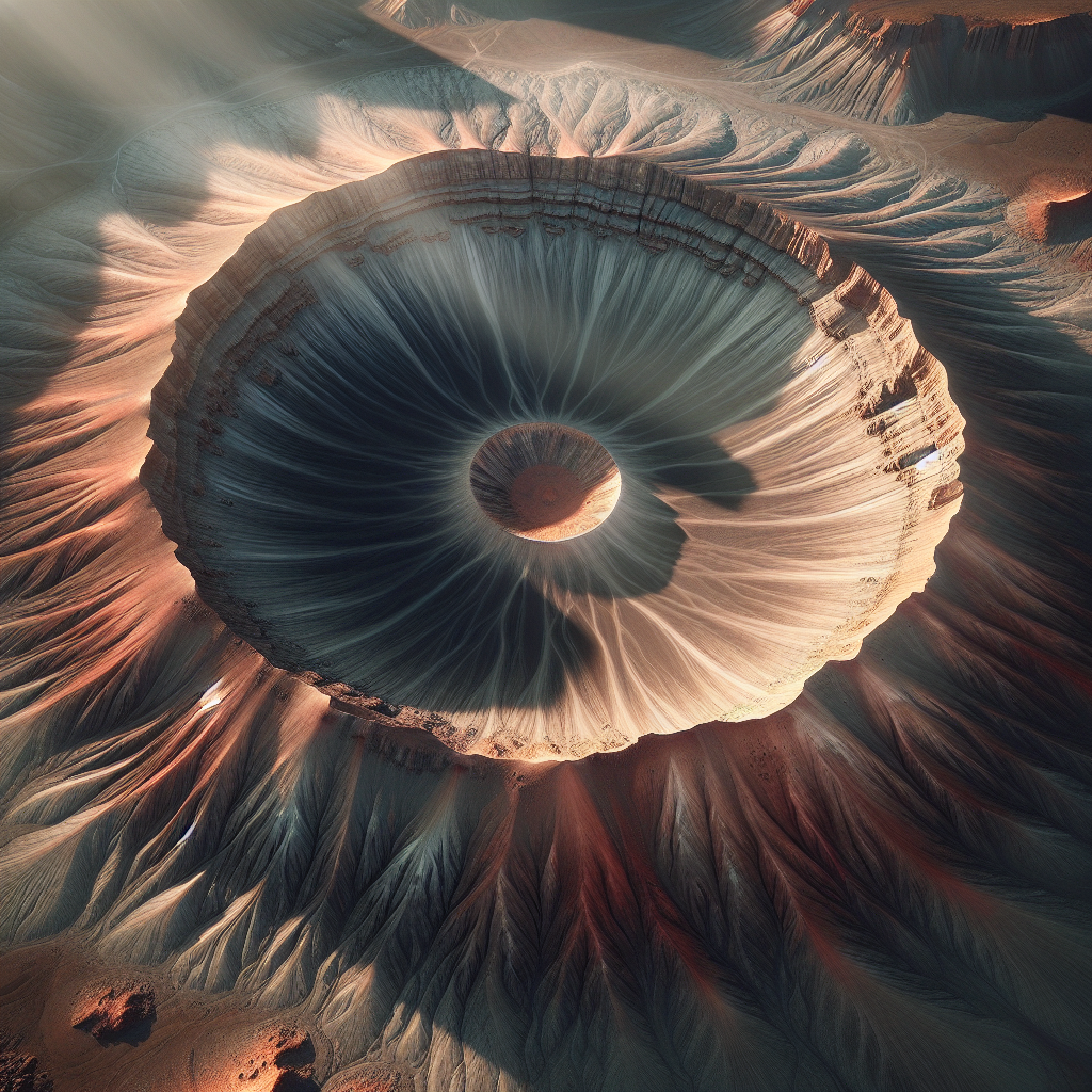 Illustration for: pristine craters